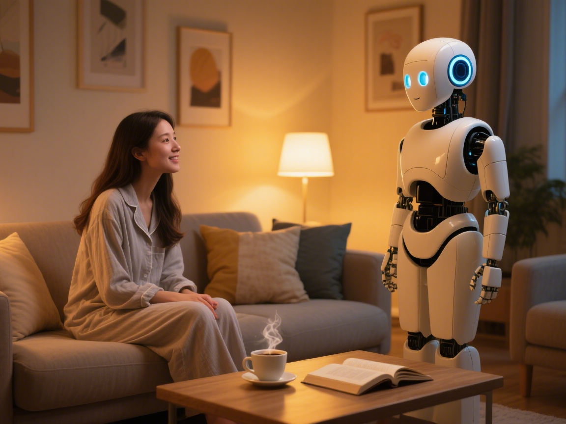 智能仿生人形機(jī)器人：未來人居的全能生活管家
